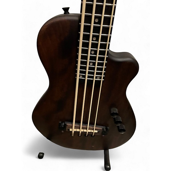 Used Gold Tone Fretted M-Bass Natural Electric Bass Guitar