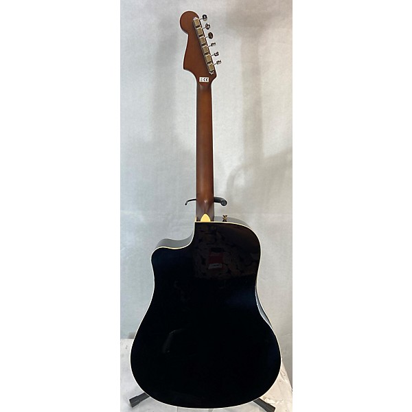 Used Fender Used Fender Redondo Black Acoustic Electric Guitar