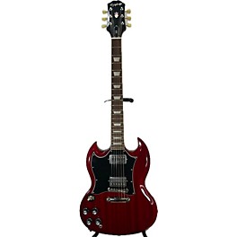 Used In Store Used Used Epipho SG Standard Left Handed Red Electric Guitar