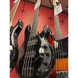 Used Ernie Ball Music Man Used Ernie Ball Music Man Stingray HH 4 String Black Electric Bass Guitar