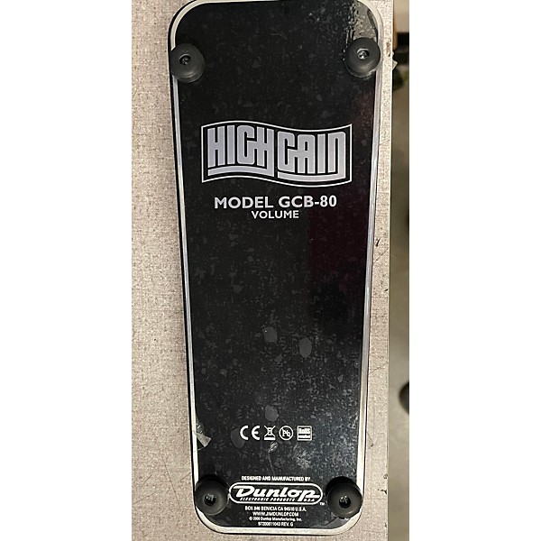 Used Dunlop Used Dunlop GCB80 High Gain Volume Pedal