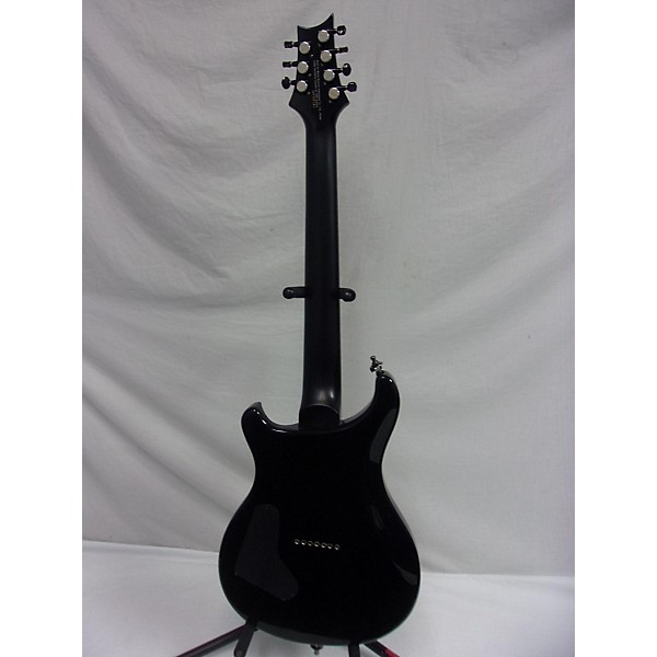Used PRS Se Custom 7 String Solid Body Electric Guitar Trans Blue