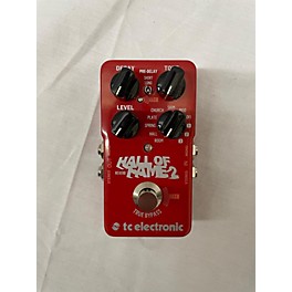 Used TC Electronic Used TC Electronic Hall Of Fame 2 Reverb Effect Pedal