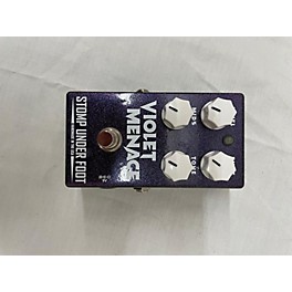 Used Stomp Under Foot Used Stomp Under Foot VOILET MENACE Effect Pedal