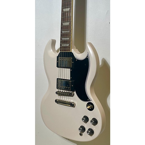 Used Epiphone Used Epiphone 1961 Sg Alpine White Solid Body Electric Guitar