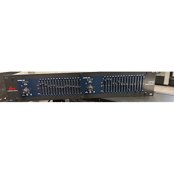 Used dbx 1215 Dual 15-Band Graphic Equalizer