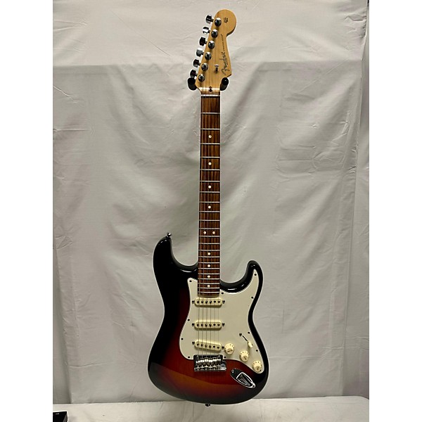 Used Fender Used Fender American Standard Stratocaster 3 Tone Sunburst Solid Body Electric Guitar