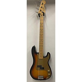 Used Fender Used Fender 1958 American Vintage Precision Bass Sunburst Electric Bass Guitar