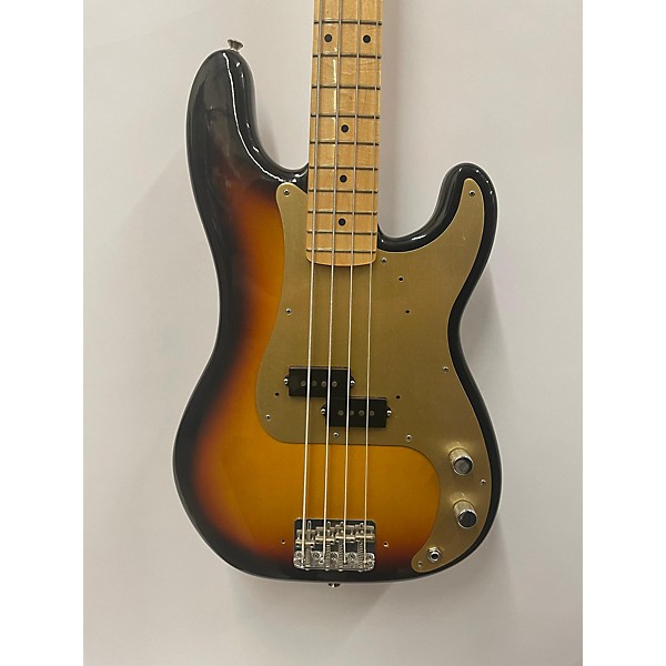 Used Fender Used Fender 1958 American Vintage Precision Bass Sunburst Electric Bass Guitar