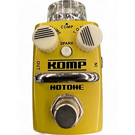 Used Hotone Effects Used Hotone Effects Komp Opto Compressor Skyline Series Effect Pedal