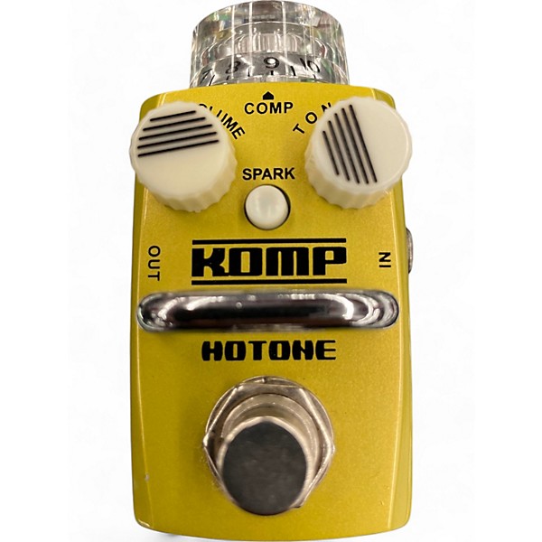 Used Hotone Effects Used Hotone Effects Komp Opto Compressor Skyline Series Effect Pedal