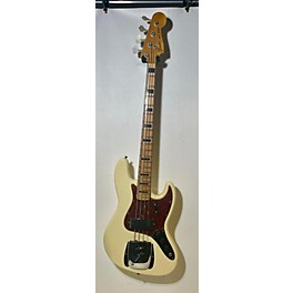 Used Fender Used Fender Custom Shop 1968 Jazz Bass Olympic White Electric Bass Guitar