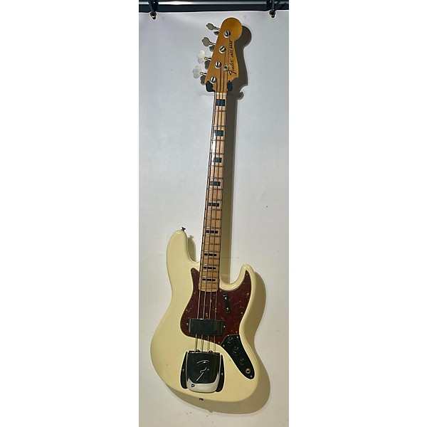 Used Fender Used Fender Custom Shop 1968 Jazz Bass Olympic White Electric Bass Guitar