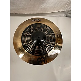 Used MEINL Used MEINL 16in Classics Custom Dual Crash Cymbal