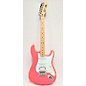 Used Squier Used Squier Stratocaster HSS Atomic Pink Solid Body Electric Guitar thumbnail