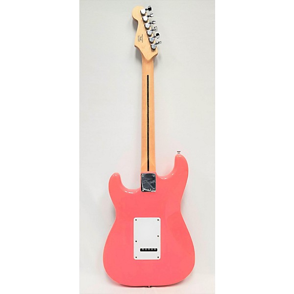 Used Squier Used Squier Stratocaster HSS Atomic Pink Solid Body Electric Guitar