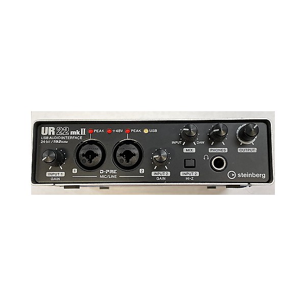 Used Steinberg UR22 MKII Audio Interface