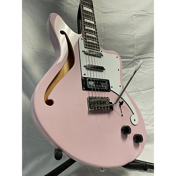 Used D'Angelico Used D'Angelico Premier Series Bedford SH Shell Pink Hollow Body Electric Guitar