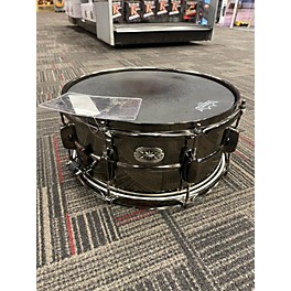 Used TAMA Used TAMA 14X6.5 Metalworks Snare Drum Black