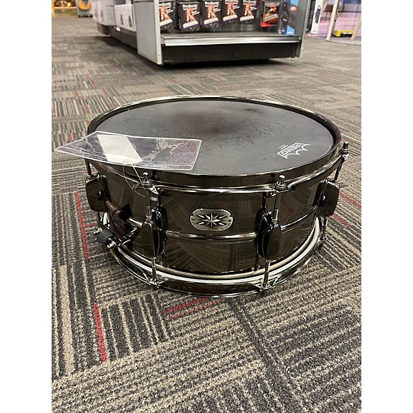 Used TAMA Used TAMA 14X6.5 Metalworks Snare Drum Black