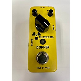 Used Donner Yellow Fall Effect Pedal