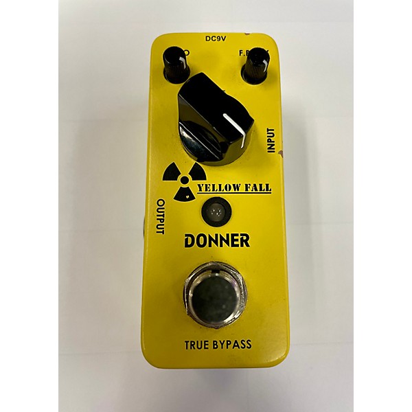 Used Donner Yellow Fall Effect Pedal