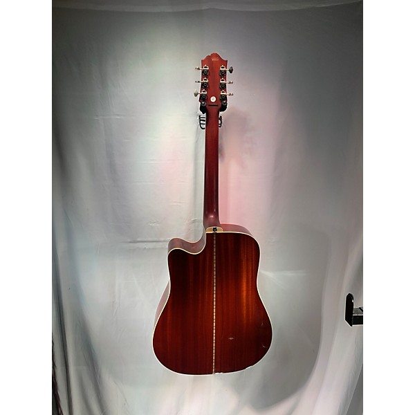 Used Epiphone Used Epiphone DR500MCE Masterbuilt Natural Acoustic Electric Guitar