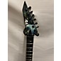 Used ESP Used ESP LTD Kirk Hammett Signature White Zombie Black Solid Body Electric Guitar