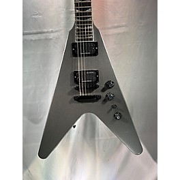 Used Gibson Used 2023 Gibson Dave Mustaine Flying V EXP Silver Metallic Solid Body Electric Guitar