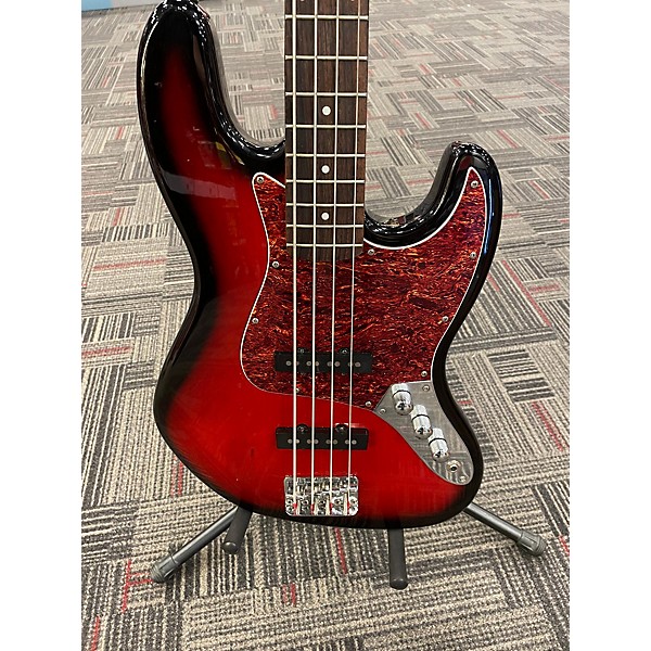 Used Squier Jazz Bass Standard Electric Bass Guitar