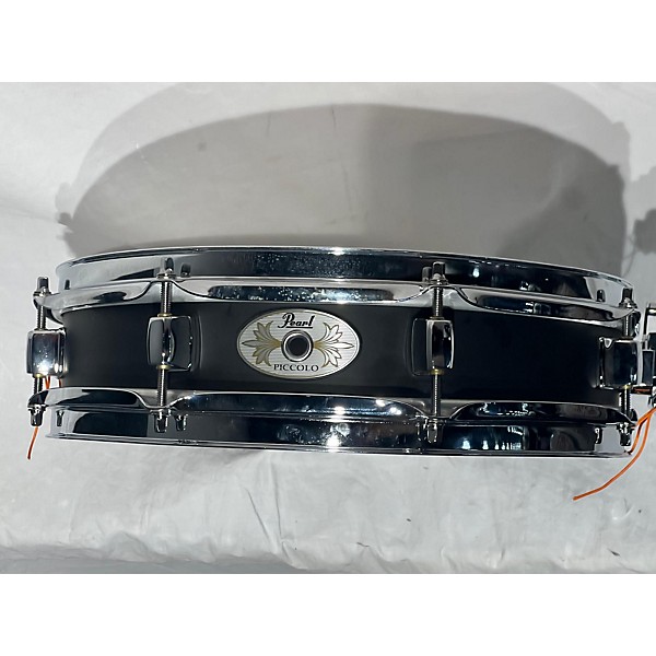 Used Pearl Used Pearl 3X13 Power Piccolo Snare Drum Black