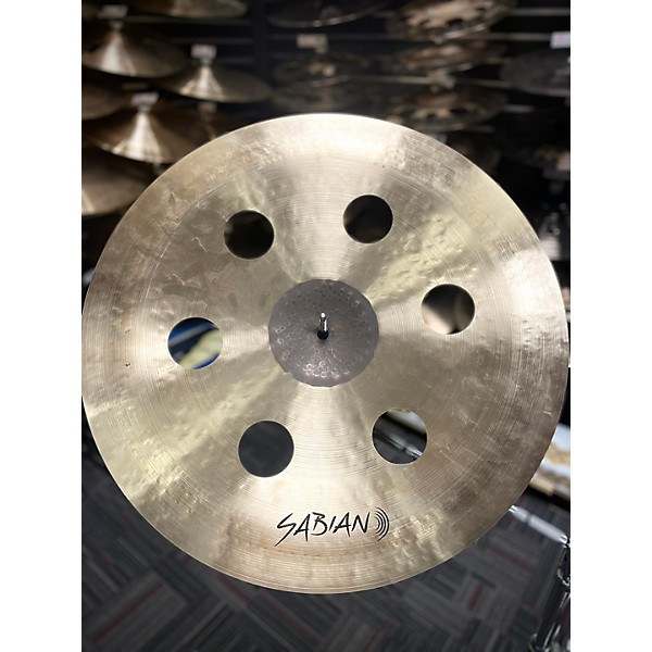 Used SABIAN Used SABIAN 19in HHX Complex O-zone Crash Cymbal