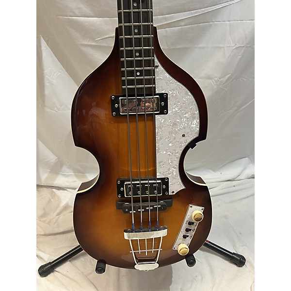 Used Hofner Used Hofner HIBBPESB Ignition Series Violin Sunburst Electric Bass Guitar