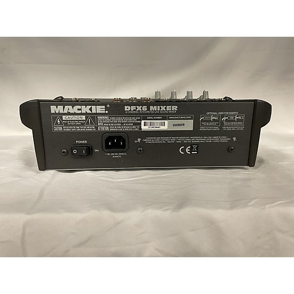 Used Mackie Used Mackie DFX-6 Unpowered Mixer