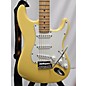 Used Fender Used Fender Stratocaster Yellow Solid Body Electric Guitar