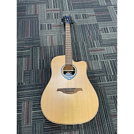 Used Lag Guitars Used Lag Guitars Hyvibe THY-100CE Natural Acoustic Electric Guitar