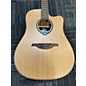 Used Lag Guitars Used Lag Guitars Hyvibe THY-100CE Natural Acoustic Electric Guitar