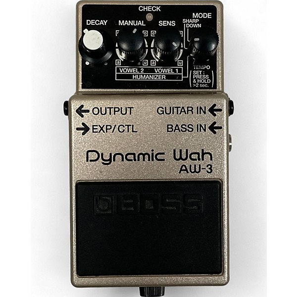 Used BOSS AW3 Dynamic Wah Effect Pedal