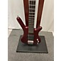 Used Warwick Used Warwick Corvette 4 String Trans Red Electric Bass Guitar