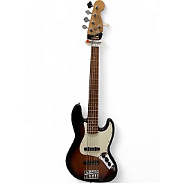 Used Fender Player Jazz Bass V 3 Tone Sunburst Electric Bass Guitar