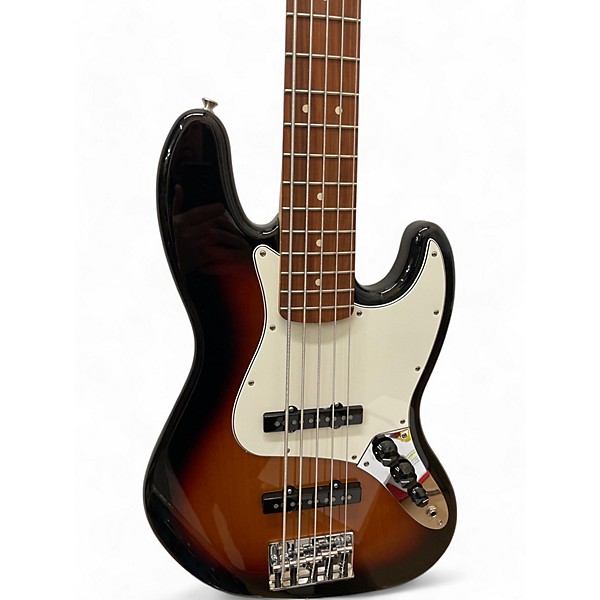 Used Fender Player Jazz Bass V 3 Tone Sunburst Electric Bass Guitar