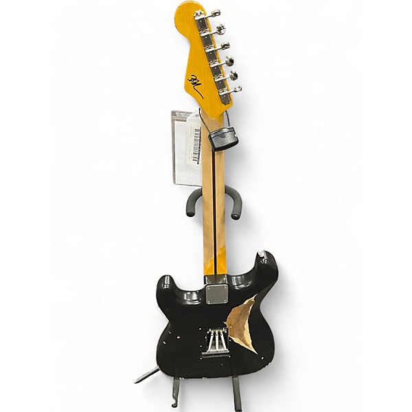 Used Nash Guitars s57 Black Solid Body Electric Guitar
