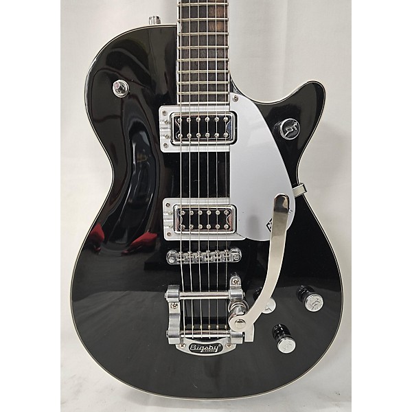 Used Gretsch Guitars Used Gretsch Guitars G5230T Black Solid Body Electric Guitar