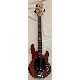 Used Sterling by Music Man Used Sterling By Music Man Stingray Sub Series Red Electric Bass Guitar