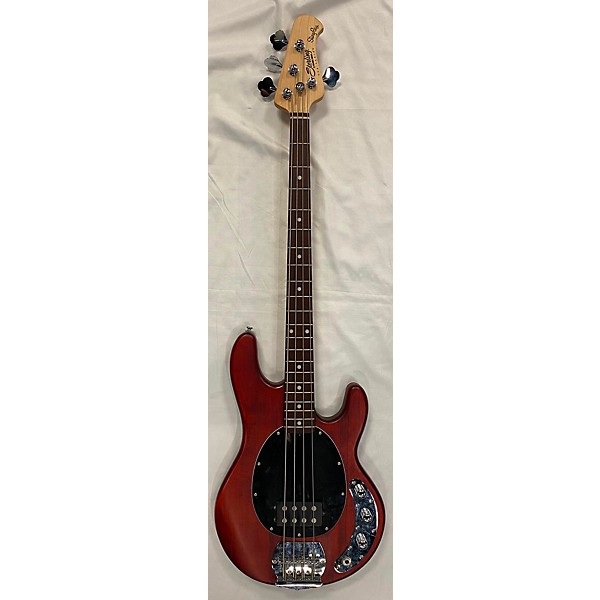 Used Sterling by Music Man Used Sterling By Music Man Stingray Sub Series Red Electric Bass Guitar