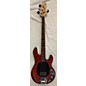 Used Sterling by Music Man Used Sterling By Music Man Stingray Sub Series Red Electric Bass Guitar thumbnail