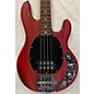 Used Sterling by Music Man Used Sterling By Music Man Stingray Sub Series Red Electric Bass Guitar