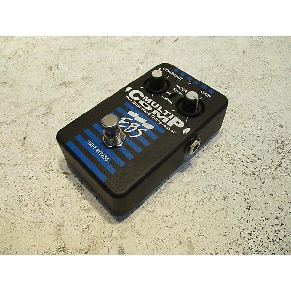 Used EBS Used EBS MultiComp True Dual Band Compressor Bass Effect Pedal