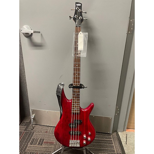 Used Ibanez Used Ibanez GSR200 Red Electric Bass Guitar