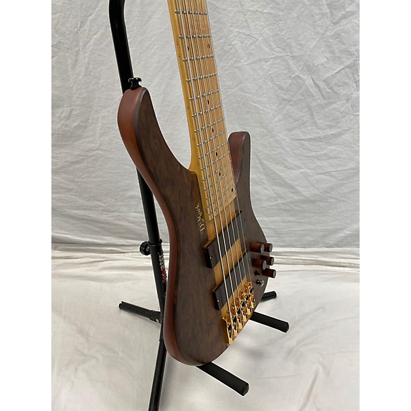 Used Used DMark Alpha 6 Exotic Imbuia Mahogany Electric Bass Guitar